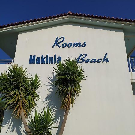 Makinia Beach Nafpaktos Exteriör bild