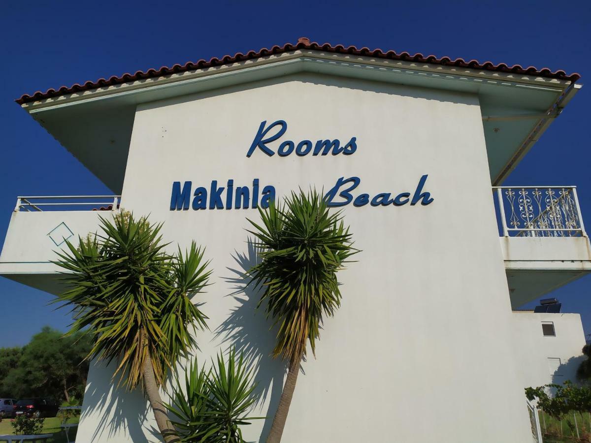 Makinia Beach Nafpaktos Exteriör bild